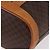 Céline Borsa a tracolla CELINE Macadam Canvas PVC Pelle Marrone Oro Auth bs36063 D'oro - vista 15