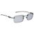 Gafas de sol GUCCI Rimless Metal Silver Light Blue Auth SW2615V Plata Azul claro