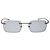 Gafas de sol GUCCI Rimless Metal Silver Light Blue Auth SW2615V Plata Azul claro - vista 2