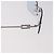 Gafas de sol GUCCI Rimless Metal Silver Light Blue Auth SW2615V Plata Azul claro - vista 7