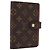 LOUIS VUITTON Monogram Agenda PM Day Planner Cover R20005 LV Auth 192007 Monograma