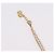 Collana Christian Dior Pearl tTop Metallo Tonalità Oro Auth SW2495 - vista 7