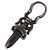 Pendente Charm Daga Chrome Hearts Top Ag925 Silver Auth 190678M Argento