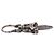 Pendente Charm Daga Chrome Hearts Top Ag925 Silver Auth 190678M Argento - vista 9