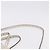 Borsa VALENTINO in pelle 2way White Gold Auth BA14307 Bianco D'oro - vista 14