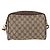 Borsa GUCCI GG Supreme Web Sherry Line PVC Beige Oro 001 115 6655 Auth 191920 D'oro - vista 3