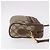 Borsa GUCCI GG Supreme Web Sherry Line PVC Beige Oro 001 115 6655 Auth 191920 D'oro - vista 4