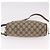 Borsa GUCCI GG Supreme Web Sherry Line PVC Beige Oro 001 115 6655 Auth 191920 D'oro - vista 9