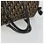 Borsa Boston Christian Dior Trotter Canvas Navy Silver Auth gh2199 Argento Blu navy - vista 7
