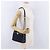 Borsa a Spalla GUCCI Micro GG Canvas Navy Gold Auth 192243 D'oro Blu navy - vista 23