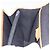 Borsa Christian Dior Trotter Canvas PVC 2way Navy Gold Auth 192200 D'oro Blu navy - vista 20