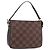LOUIS VUITTON Damier Ebene Trousse Make Up Pouch N51982 LV Auth ka5246