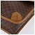 Bolsa de Ombro GUCCI Micro GG Supreme PVC Marrom Ouro 001 261 0688 Auth BA14319A Dourado - vista 11