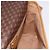 Bolsa de Ombro GUCCI Micro GG Supreme PVC Marrom Ouro 001 261 0688 Auth BA14319A Dourado - vista 18