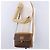 Bolsa de Ombro GUCCI Micro GG Supreme PVC Marrom Ouro 001 261 0688 Auth BA14319A Dourado - vista 23