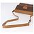 Bolsa de Ombro GUCCI Micro GG Supreme PVC Marrom Ouro 001 261 0688 Auth BA14319A Dourado - vista 7