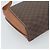 Céline Borsa a Spalla CELINE Macadam Canvas PVC Pelle Marrone Oro Auth 192261 D'oro - vista 16