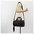 Borsa FENDI in tela 2way Nero Oro Auth 191061 D'oro - vista 26
