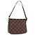 LOUIS VUITTON Damier Ebene Trousse makeup Pouch N51982 LV Auth 192050V