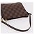 LOUIS VUITTON Damier Ebene Trousse makeup Pouch N51982 LV Auth 192050V - vista 6
