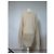 Vintage Burberry Strickpullover Creme Gold Plate M Beige - Ansicht 14