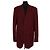 Giacca Dries Van Noten in cotone bordeaux Bordò