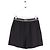Loewe Mini Shorts Schwarz Wolle
