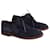 Dolce & Gabbana Scarpe con lacci blu navy  - vista 3