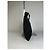 Beauty case vintage Balenciaga in tessuto tecnico nero argento - vista 4