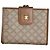Céline Vintage Celine Macadam Monogram Canvas Wallet Beige Brown