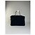 Vintage Loewe Nylon Tote Bag Schwarz Silber - Ansicht 2