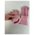 Chloé Vintage Chloe Wildleder-Strickhandschuhe Rosa Pink - Ansicht 8