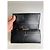 Vintage Givenchy Leather Wallet Black Gold Clasp - view 4