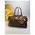 Vintage Fendi FF Monogramm Canvas Weekender Tasche Braun Tan - Ansicht 14