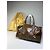 Vintage Fendi FF Monogramm Canvas Weekender Tasche Braun Tan - Ansicht 2