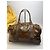 Vintage Fendi FF Monogramm Canvas Weekender Tasche Braun Tan - Ansicht 6
