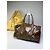Vintage Fendi FF Monogramm Canvas Weekender Tasche Braun Tan - Ansicht 8