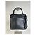 Beauty case in pelle liscia vintage Courreges nero argento - vista 14