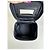 Beauty case in pelle liscia vintage Courreges nero argento - vista 7
