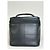 Beauty case in pelle liscia vintage Courreges nero argento - vista 8