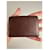 Vintage Yves Saint Laurent Leder Kartenetui Dunkelbraun Gold  - Ansicht 3
