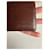 Vintage Yves Saint Laurent Leder Kartenetui Dunkelbraun Gold  - Ansicht 4