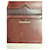 Vintage Yves Saint Laurent Leder Kartenetui Dunkelbraun Gold  - Ansicht 6