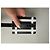 Vintage Courreges Leather Card Holder Black White Silver Logo - view 7