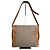 Céline Vintage Celine Monogram Canvas Schultertasche Beige Braun