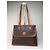 Edge Céline Vintage Celine Macadam Canvas Tote Braun Tan Gold Kamel - Ansicht 12