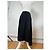 Gonna di seta vintage Chanel nera M Nero - vista 11