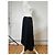 Gonna di seta vintage Chanel nera M Nero - vista 2