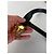Vintage Burberry Leather Logo Belt Black Brown Gold - view 9