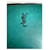 Vintage Yves Saint Laurent Leather Wallet Teal Silver Blue  - view 7